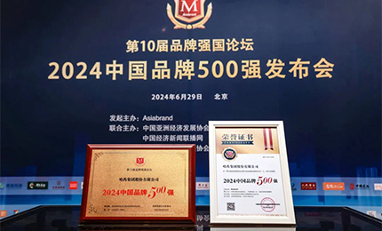【逐梦新时代，品牌赢未来】哈药品牌荣登中国品牌500强